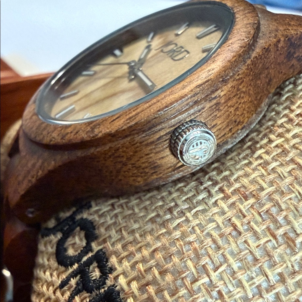 Men's JORD Wooden Watch - Brown - Picture 3 of 8